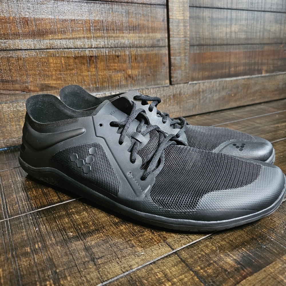 Vivo Barefoot Primus Lite III Barefoot Cross-Training Shoes Black Mens Size 47